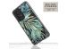 Selencia Fashion Extra Beschermende Backcover Samsung Galaxy A33 - Green Jungle Leaves