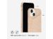 Selencia Aurora Fashion Backcover iPhone 14 - Duurzaam hoesje - 100% gerecycled - Earth Leaf Beige