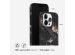 Selencia Aurora Fashion Backcover iPhone 14 Pro - Duurzaam hoesje - 100% gerecycled - Zwart Marmer