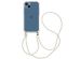 iMoshion Backcover met koord + armband - Parels iPhone 14 - Transparent