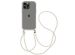 iMoshion Backcover met koord + armband - Parels iPhone 14 Pro Max - Transparent