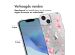 iMoshion Design hoesje iPhone 14 - Bloem - Roze