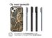 iMoshion Design hoesje iPhone 14 Plus - Bladeren / Zwart