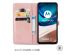 iMoshion Mandala Bookcase Motorola Moto G42 - Rosé Goud