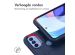 iMoshion Rugged Shield Backcover Motorola Moto E20 / E30 / E40 - Donkerblauw