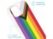 iMoshion Design hoesje iPhone 13 - Rainbow flag