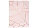 iMoshion 360° Draaibare Design Bookcase iPad 10 (2022) 10.9 inch - Pink Graphic