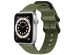 iMoshion Nylon bandje Apple Watch Series 1-9 / SE - 38/40/41mm - Lichtgroen