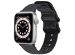 iMoshion Nylon bandje Apple Watch Series 1-9 / SE - 38/40/41mm - Zwart