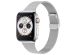 iMoshion Milanees vouwbandje Apple Watch Series 1-8 / SE - 38/40/41mm - Zilver