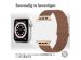 iMoshion Magnetisch lederen bandje Apple Watch Series 1-9 / SE - 38/40/41mm - Bruin
