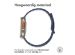 iMoshion Magnetisch lederen bandje Apple Watch Series 1-9 / SE / Ultra (2) - 42/44/45/49 mm - Blauw