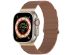 iMoshion Magnetisch lederen bandje Apple Watch Series 1-9 / SE / Ultra (2) - 42/44/45/49 mm - Bruin