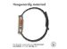 iMoshion Magnetisch lederen bandje Apple Watch Series 1-9 / SE / Ultra (2) - 42/44/45/49 mm - Zwart
