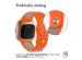 iMoshion Siliconen sport bandje Fitbit Versa 2 / Versa Lite - Oranje / Grijs