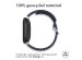 iMoshion Siliconen sport bandje Fitbit Versa 4 / 3 / Sense (2) - Blauw/Grijs