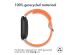 iMoshion Siliconen sport bandje Fitbit Versa 4 / 3 / Sense (2) - Oranje/Grijs