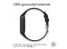 iMoshion Siliconen sport bandje Fitbit Luxe - Zwart/Groen