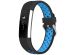 iMoshion Siliconen sport bandje Fitbit Alta (HR) - Zwart/Blauw