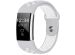 iMoshion Siliconen sport bandje Fitbit Charge 2 - Grijs / Wit