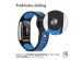 iMoshion Siliconen sport bandje Fitbit Charge 2 - Zwart / Blauw