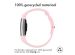 iMoshion Siliconen sport bandje Fitbit Charge 2 - Roze / Wit