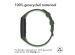 iMoshion Siliconen bandje Fitbit Charge 3 / 4 - Donkergroen