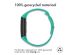 iMoshion Siliconen sport bandje Fitbit Charge 3  /  4 - Turquoise  /  Blauw
