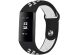 iMoshion Siliconen sport bandje Fitbit Charge 3  /  4 - Zwart / Wit