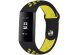 iMoshion Siliconen sport bandje Fitbit Charge 3  /  4 - Zwart / Geel