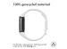 iMoshion Siliconen bandje Fitbit Charge 5 / Charge 6 - Maat S - Wit