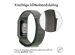 iMoshion Nylon bandje Fitbit Charge 5 / Charge 6 - Maat S - Donkergrijs