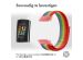 iMoshion Nylon bandje Fitbit Charge 5 / Charge 6 - Maat S - Rainbow