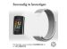iMoshion Nylon bandje Fitbit Charge 5 / Charge 6 - Maat S - Lichtgrijs