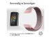 iMoshion Nylon bandje Fitbit Charge 5 / Charge 6 - Maat S - Roze