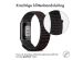 iMoshion Nylon bandje Fitbit Charge 5 / Charge 6 - Maat L - Zwart