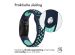 iMoshion Siliconen sport bandje Fitbit Inspire - Donkerblauw  /  Mintgroen