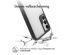 iMoshion Rugged Hybrid Case Samsung Galaxy A14 (5G) - Zwart / Transparant