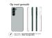 Accezz Clear Backcover Samsung Galaxy S23 Plus - Transparant