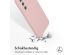 Accezz Liquid Silicone Backcover Samsung Galaxy A54 (5G) - Roze