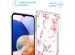 iMoshion Design hoesje met koord Samsung Galaxy A14 (5G/4G) - Bloem - Roze