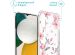 iMoshion Design hoesje met koord Samsung Galaxy A34 (5G) - Bloem - Roze