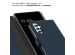 Selencia Echt Lederen Bookcase Samsung Galaxy A54 (5G) - Blauw