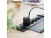 iMoshion Wall Charger met USB-C naar USB-C kabel - Oplader - Gevlochten textiel - 20 Watt - 0,25 meter - Zwart