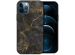 iMoshion Design hoesje iPhone 12 (Pro) - Black Marble