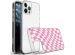 iMoshion Design hoesje iPhone 12 (Pro) - Retro Pink Check