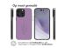 iMoshion Design hoesje iPhone 14 Pro Max - Floral Purple