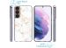 iMoshion Design hoesje Samsung Galaxy S22 - White Marble