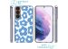 iMoshion Design hoesje Samsung Galaxy S22 - Retro Blue Flowers