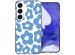 iMoshion Design hoesje Samsung Galaxy S23 Plus - Retro Blue Flowers